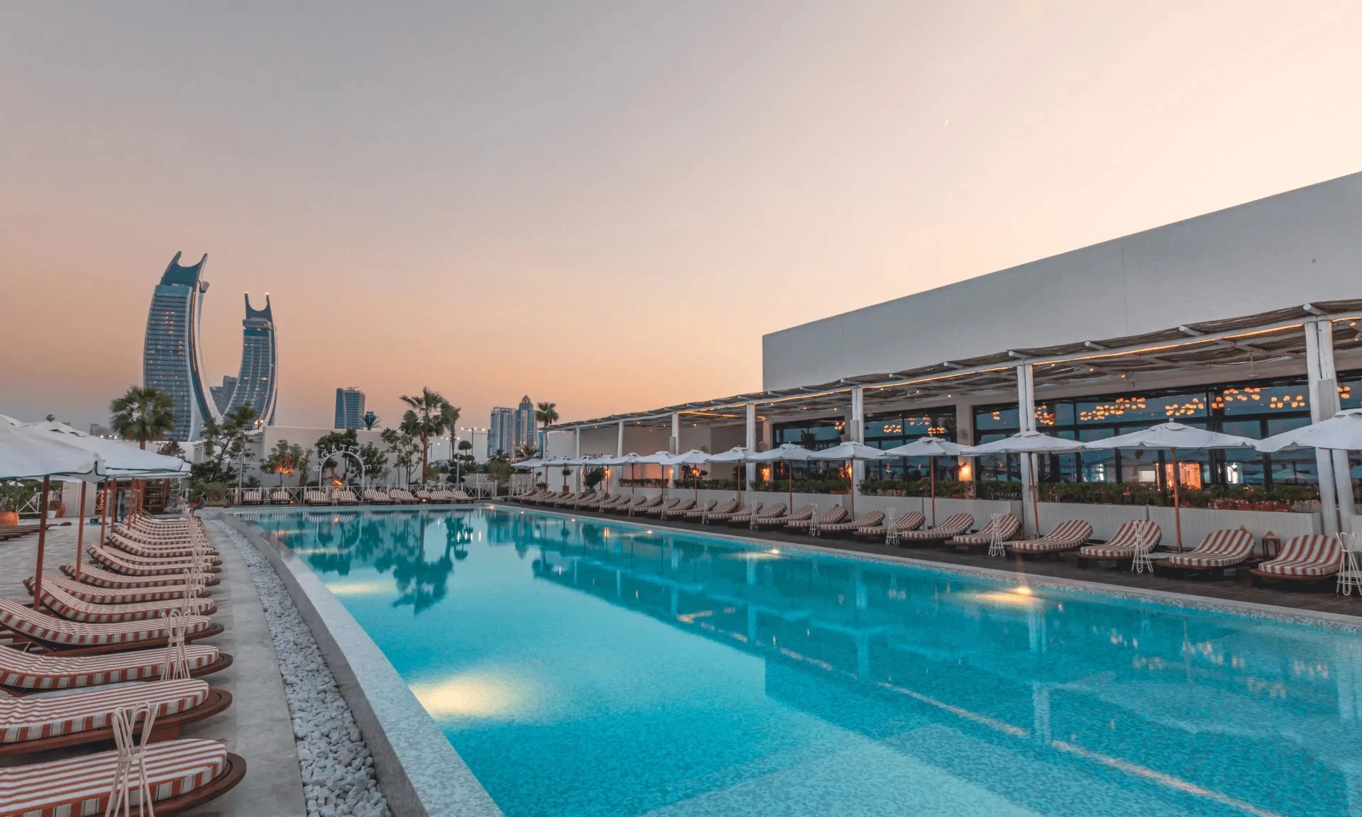 Bagatelle Beach Club, Doha