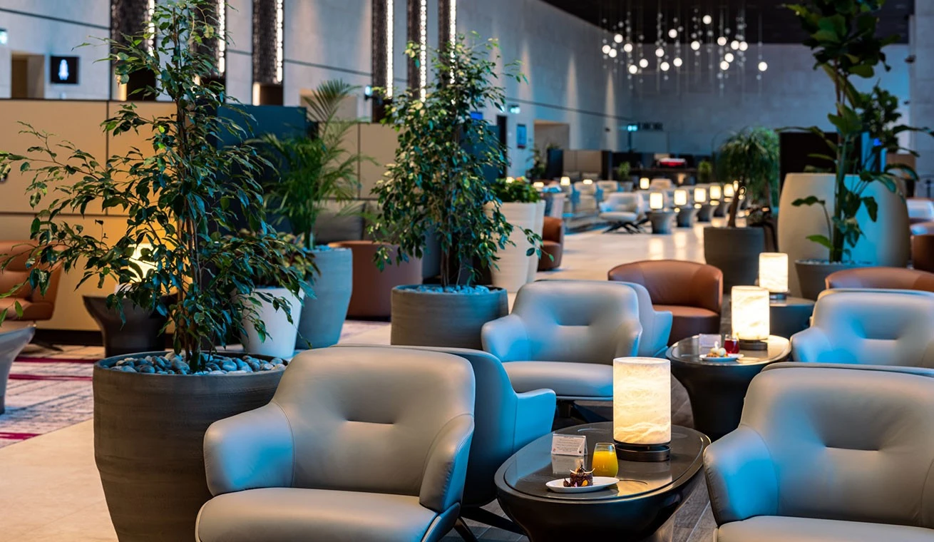 Al Mourjan Lounge in Doha Airport