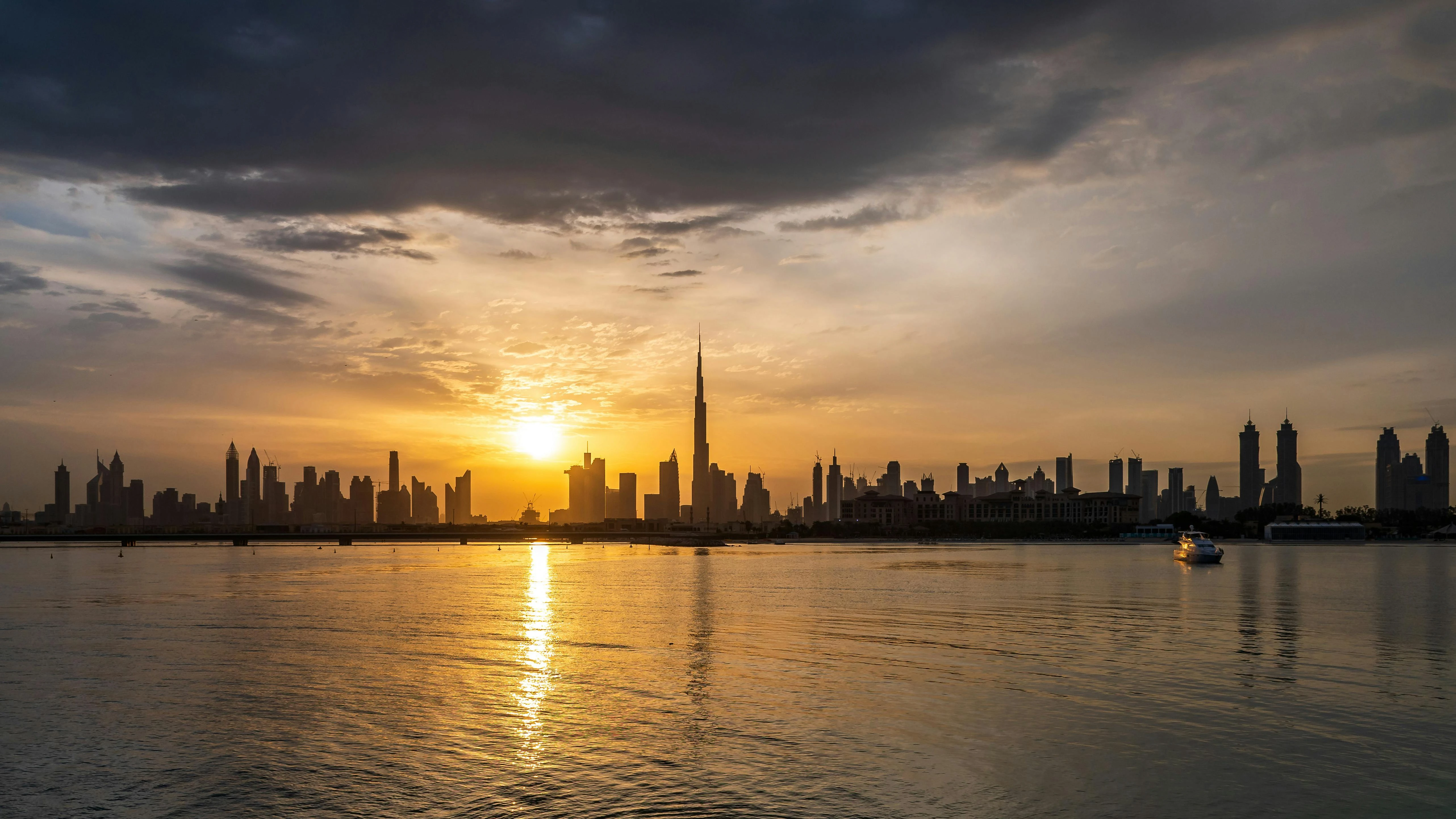 Skyscrapers line Dubai's skyline. Pexels