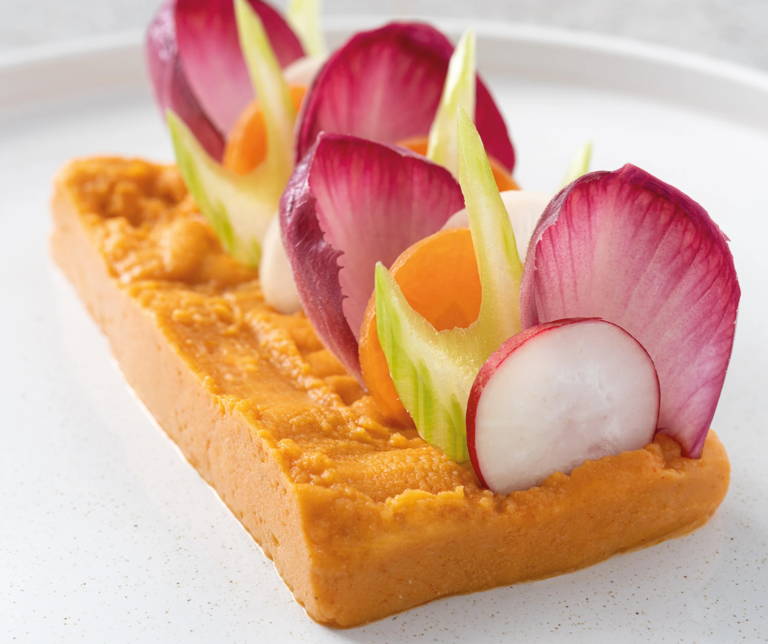 A delicious, protein packed recipe for sweet potato, lentil and miso hummus