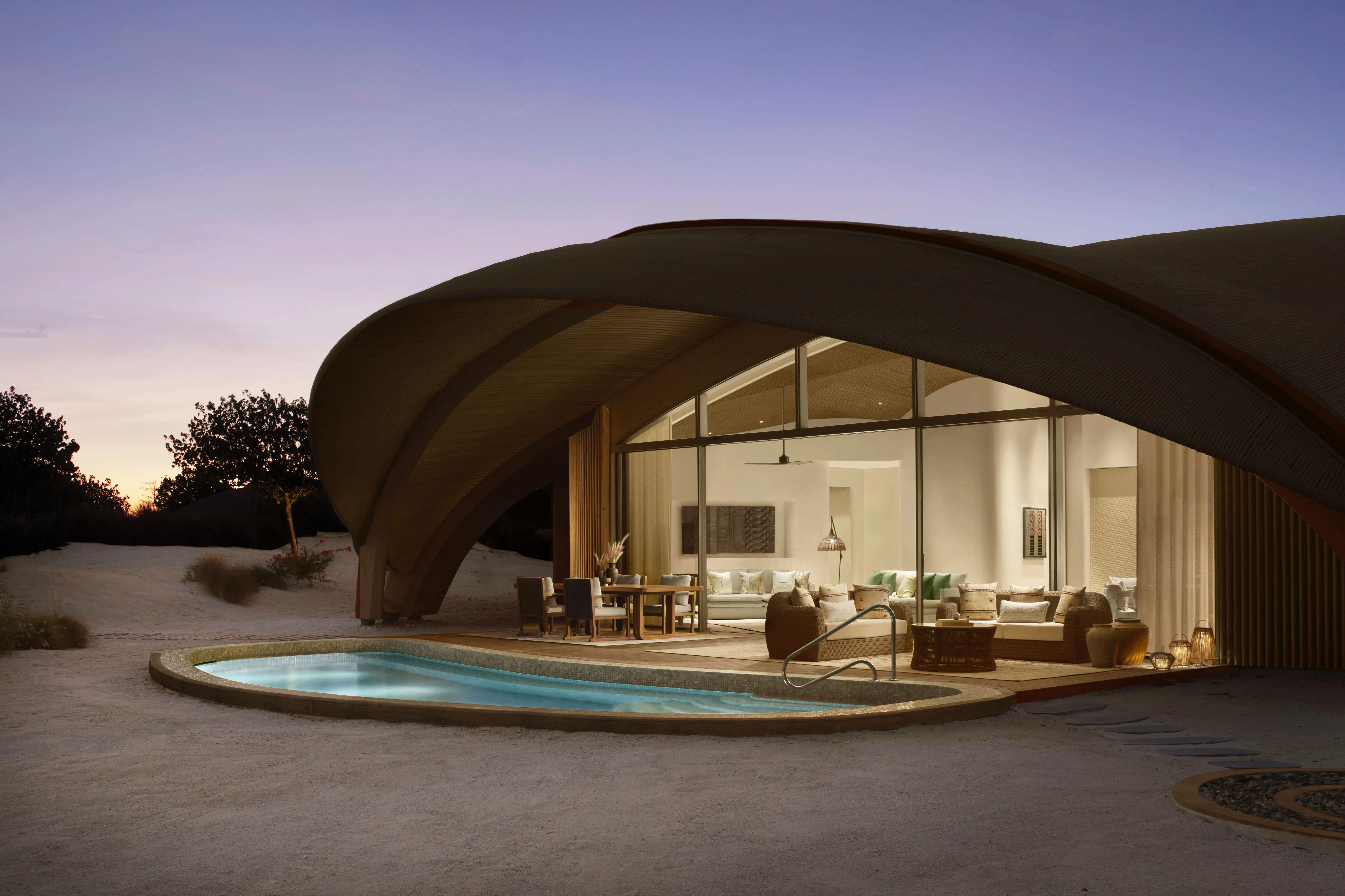 Three-Bedroom Royal Villa at Nujuma  