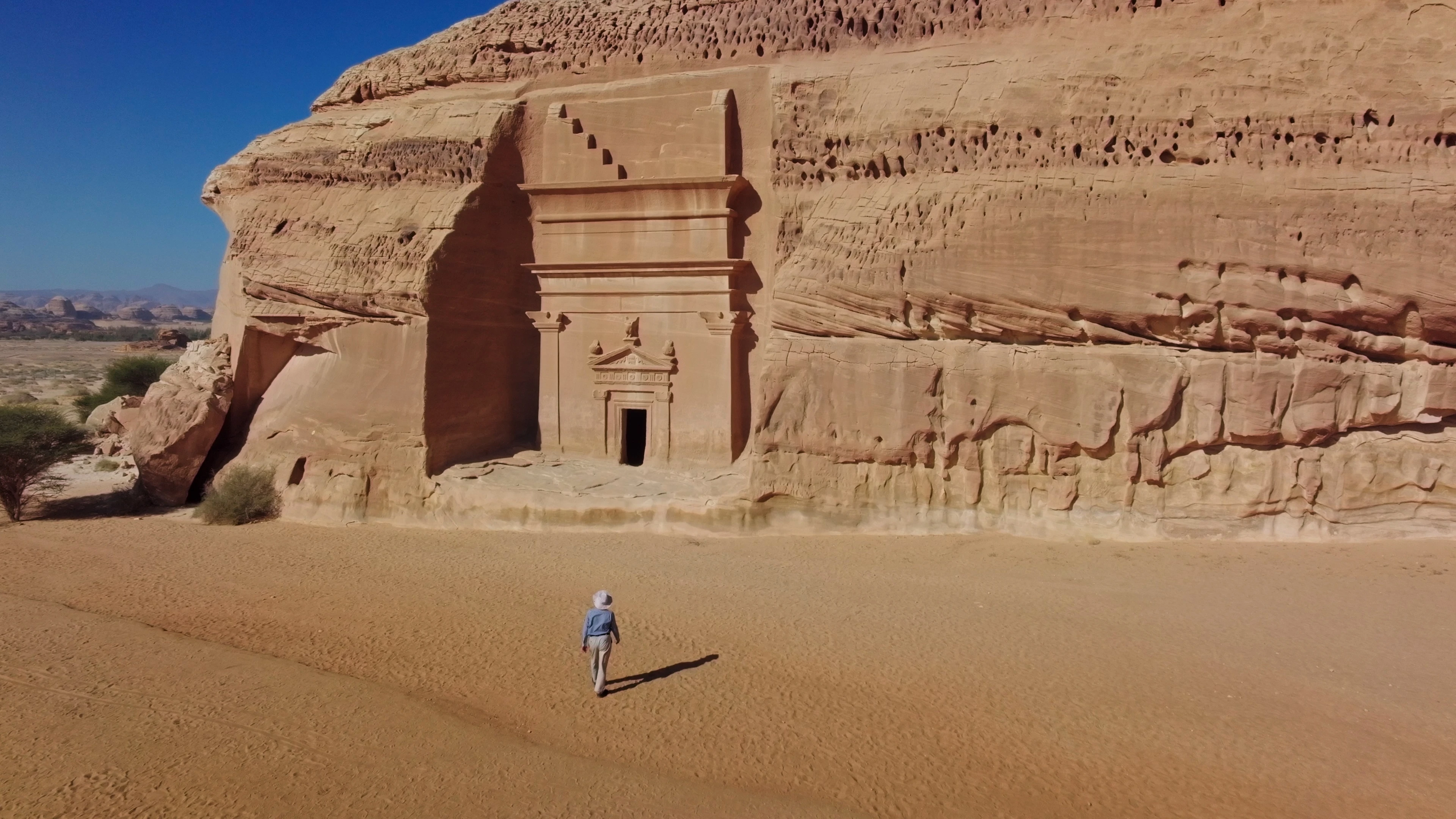 Ancient tomb at Hegra.