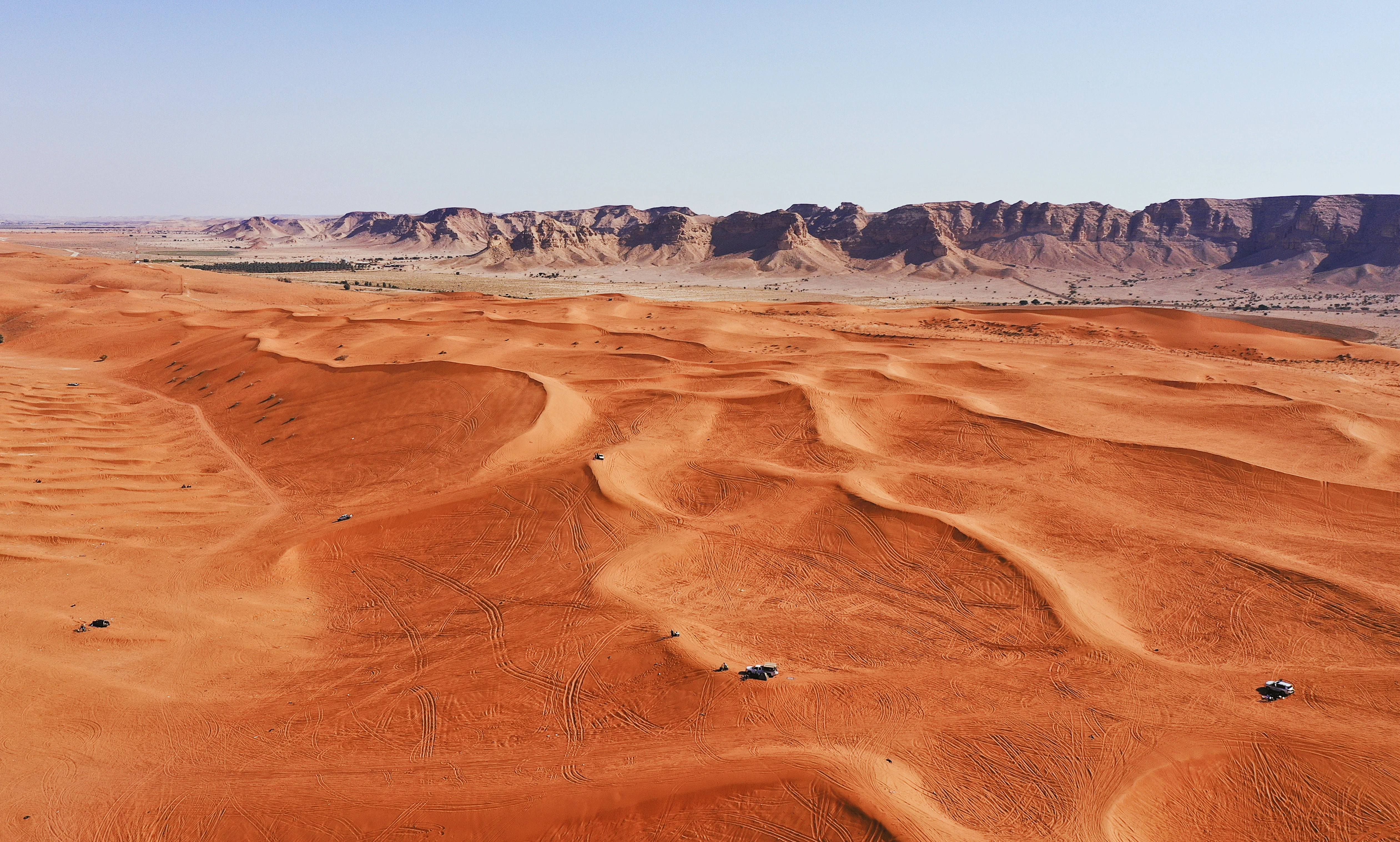 Red Sand Dunes