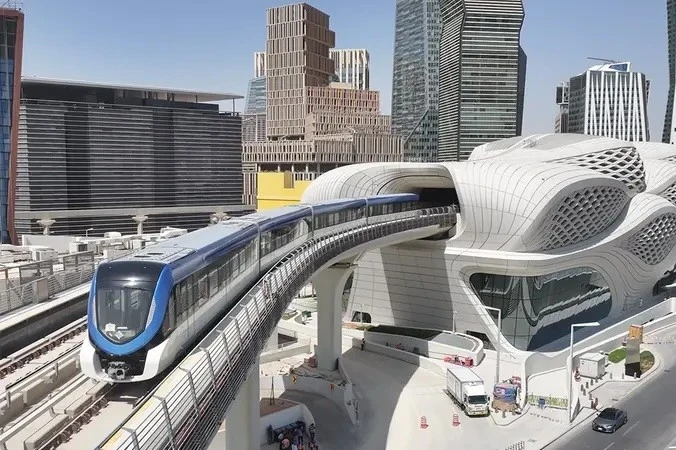 Get around Riyadh on the metro