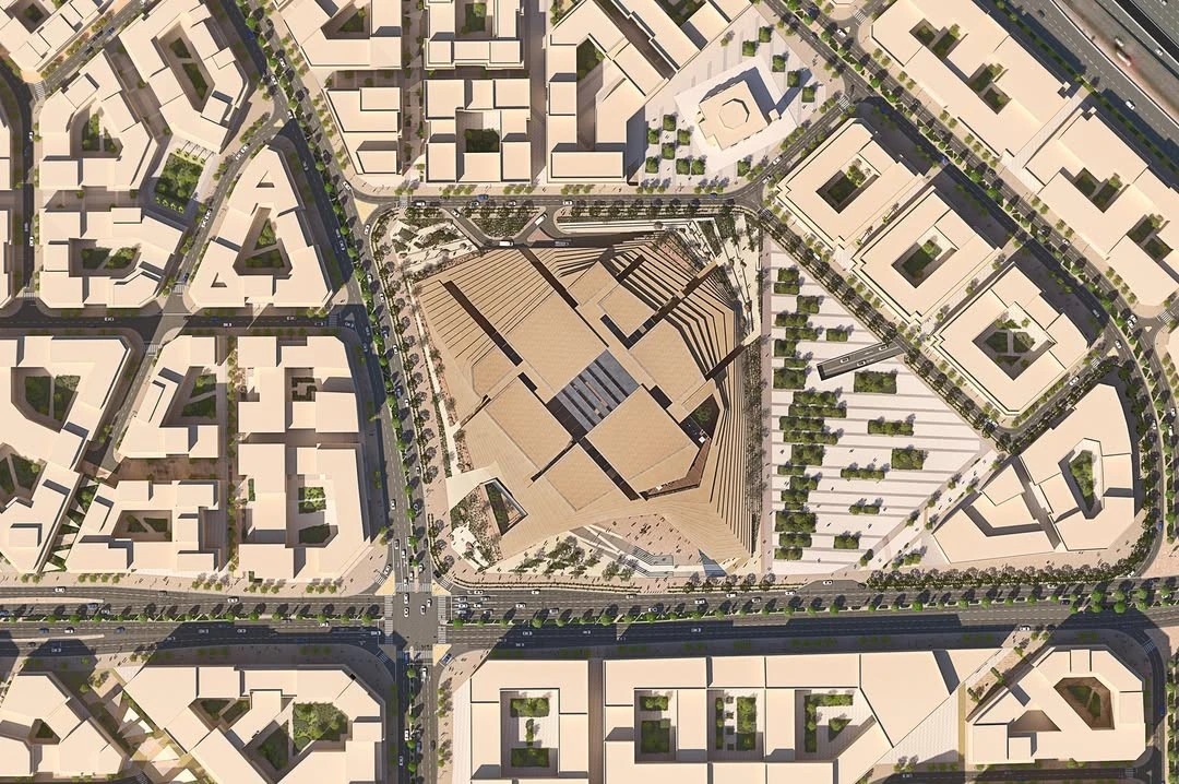 Render of SAMOCA Diriyah Riyadh Museum