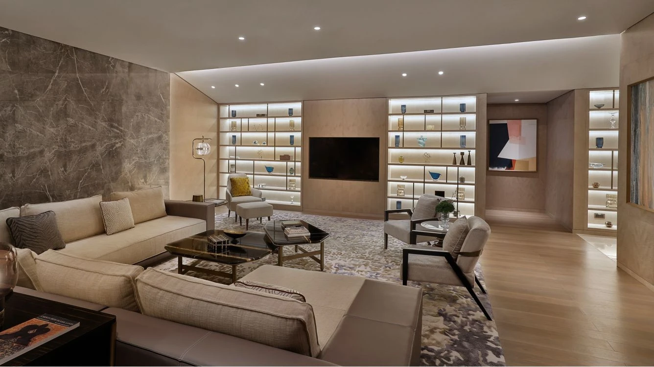 Royal suite at the St Regis Hotel, Riyadh