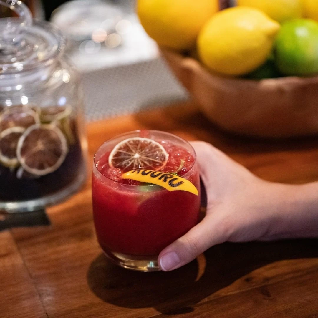 A delicious mocktail at Kuruu, Jeddah.
