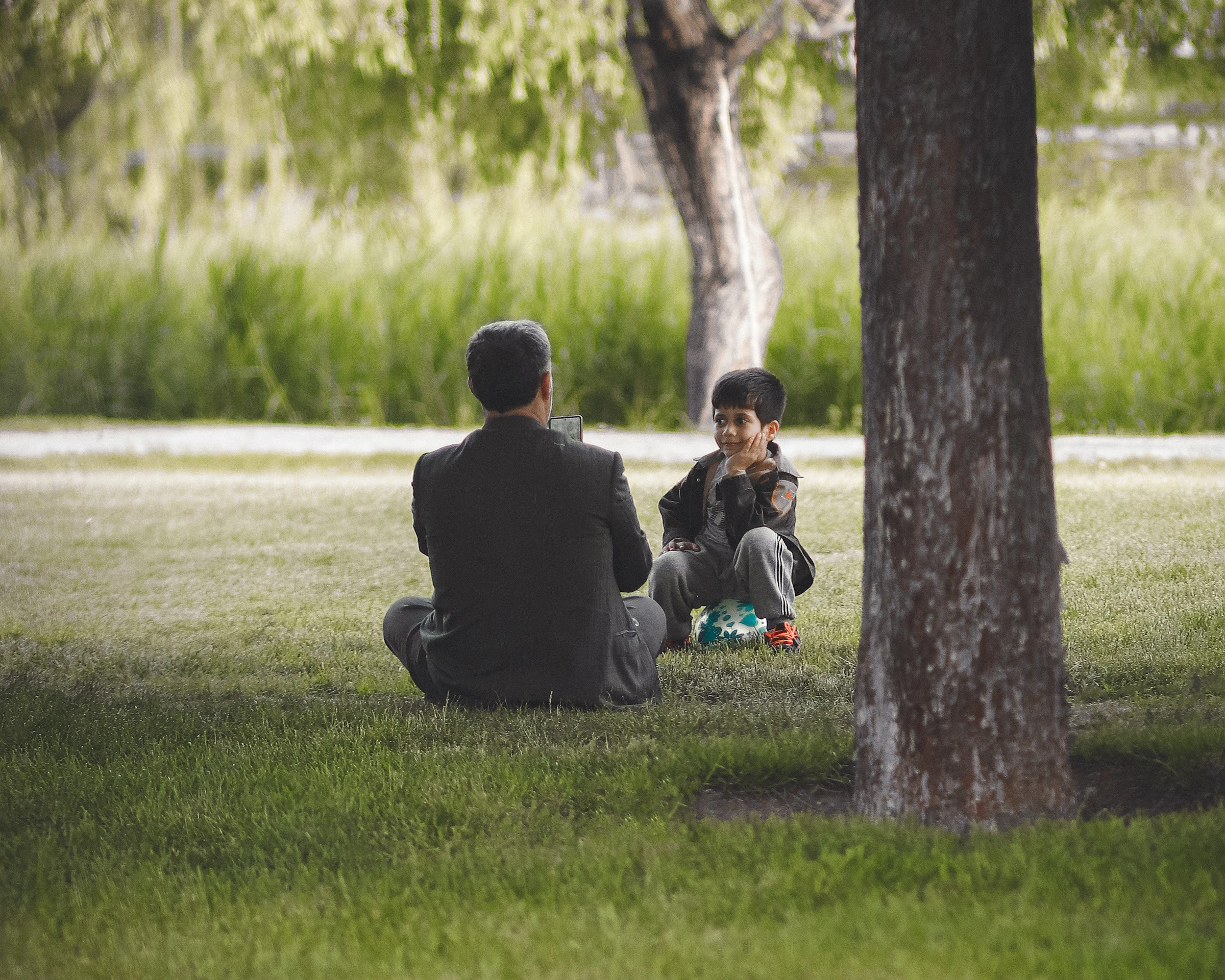 Family fun in the park. Unsplash