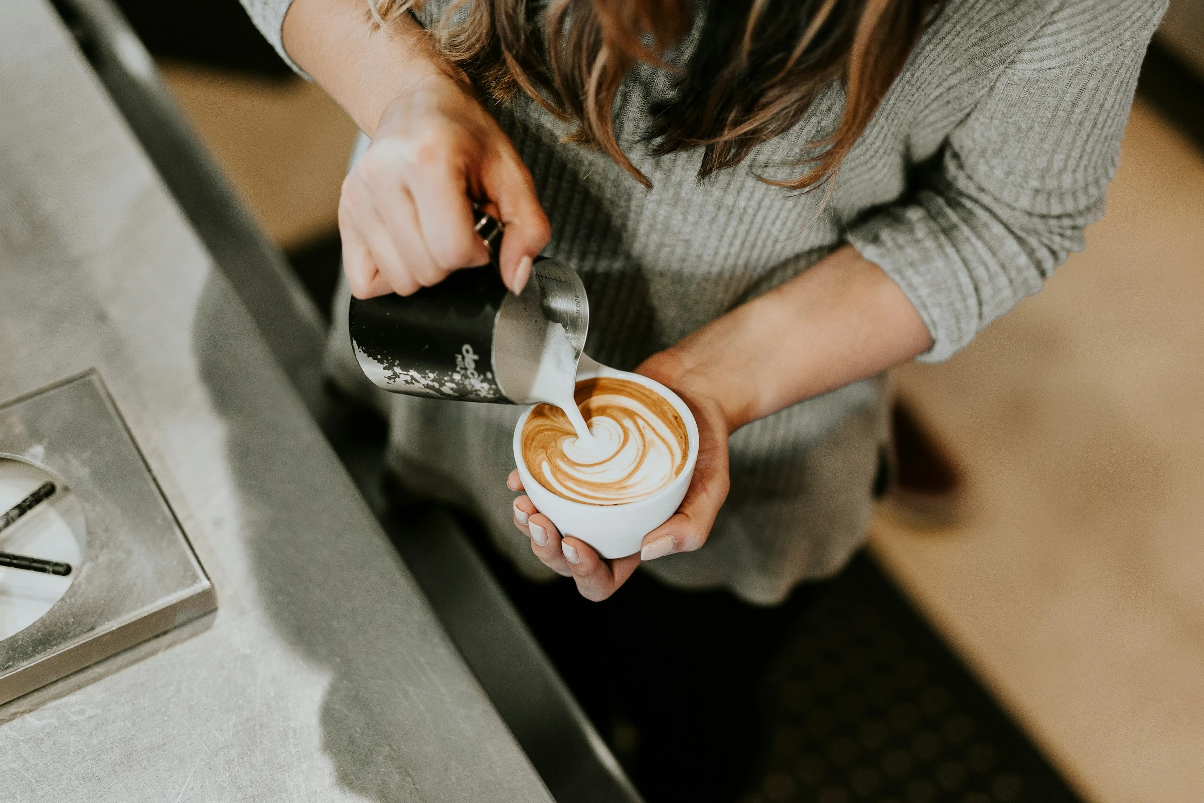 Enjoy a caffeine infusion. Unsplash