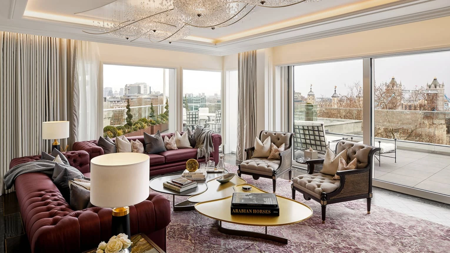 The Skyline Penthouse at Four Seasons Hotel London at Tower Bridge