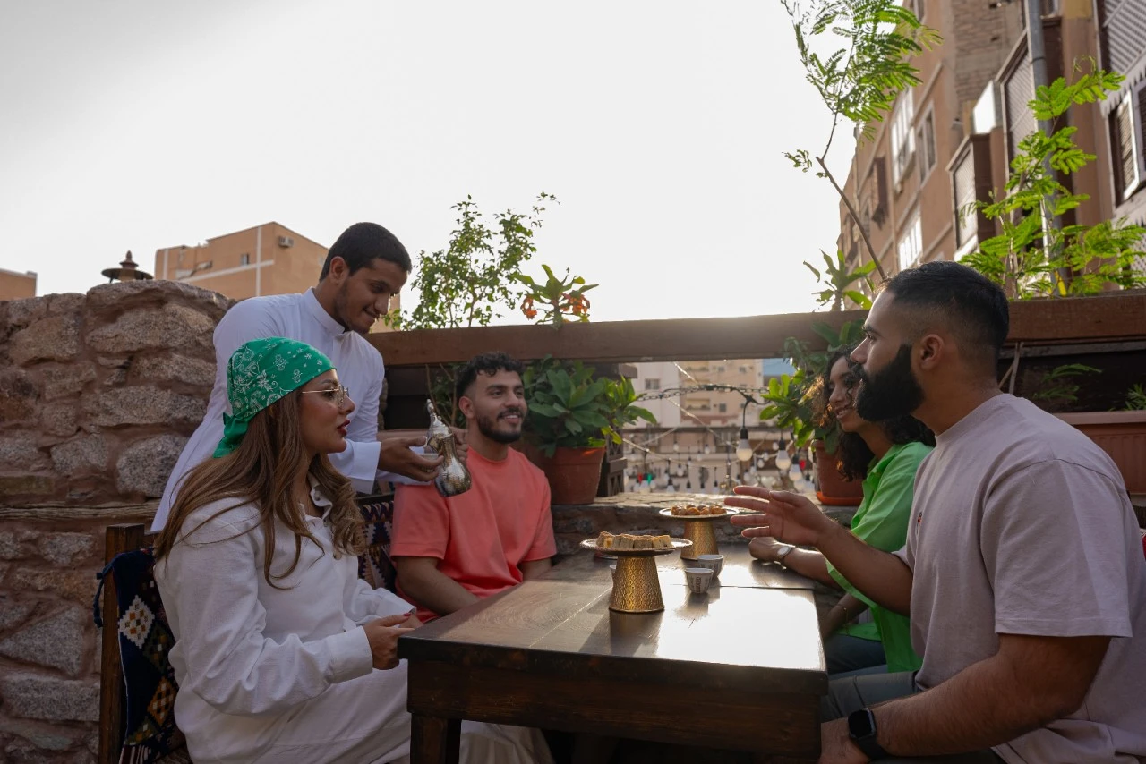 Taif has lots of restaurants for a casual fun night with friends. STA